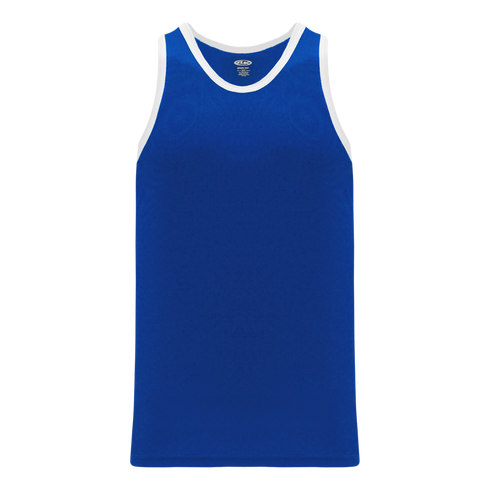 Athletic Knit Performance Tank Style Basketball Jersey